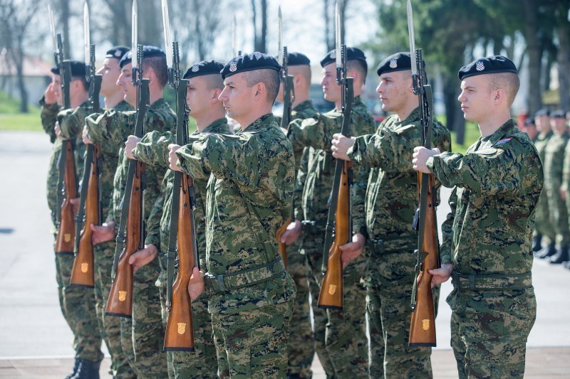 Ispraćaj 2. hrvatskog kontingenta u Poljsku