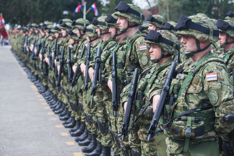 Ispraćaj 2. hrvatskog kontingenta u Poljsku