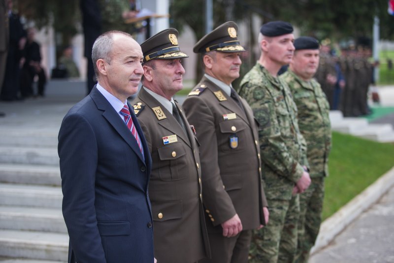 Ispraćaj 2. hrvatskog kontingenta u Poljsku