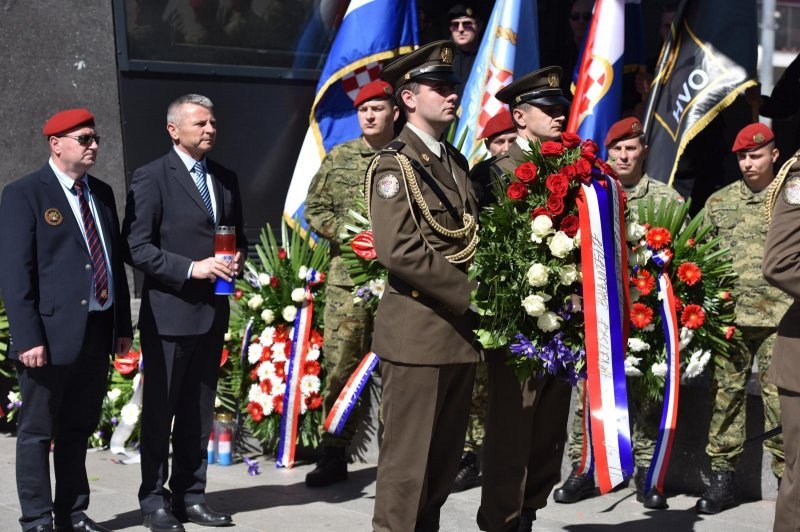 Knin: Proslava 26. obljetnice osnutka HVO-a