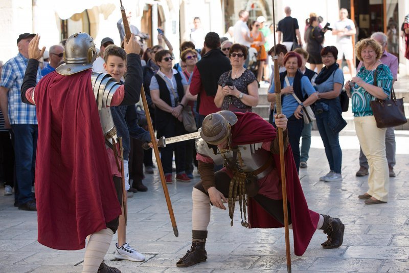 Split: Turisti u gradu na početku turističke sezone