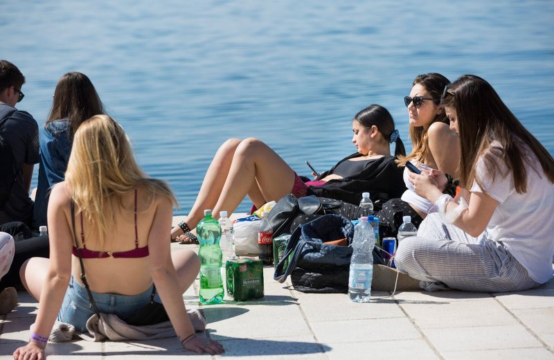 Split: Turisti u gradu na početku turističke sezone