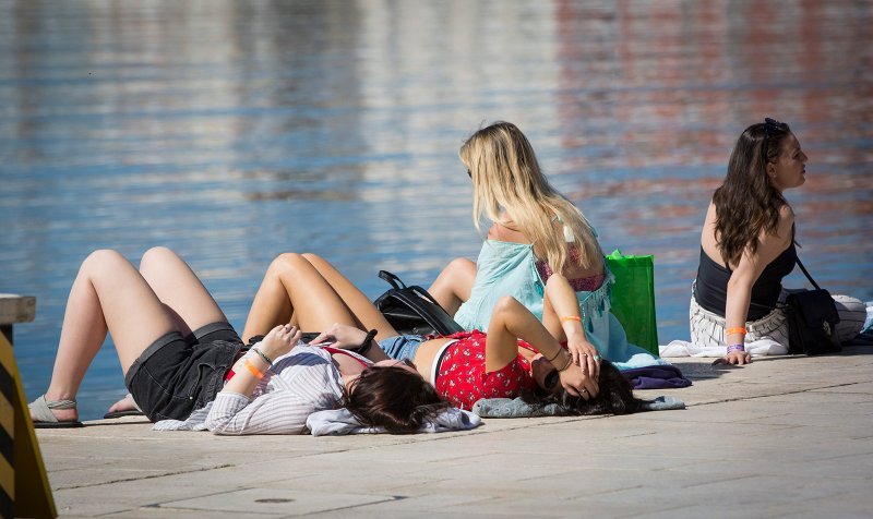 Split: Turisti u gradu na početku turističke sezone