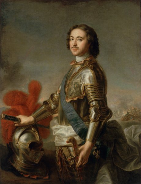 Jean Marc, Portret Petra I., prije 1717.