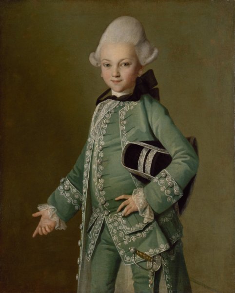 Carl Ludwig Johann Christineck, Portret grofa Alekseja Grigorjeviča Bobrinskog kao djeteta, 1769.