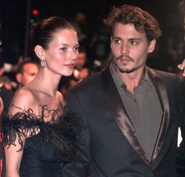 Kate Moss i Johnny Depp