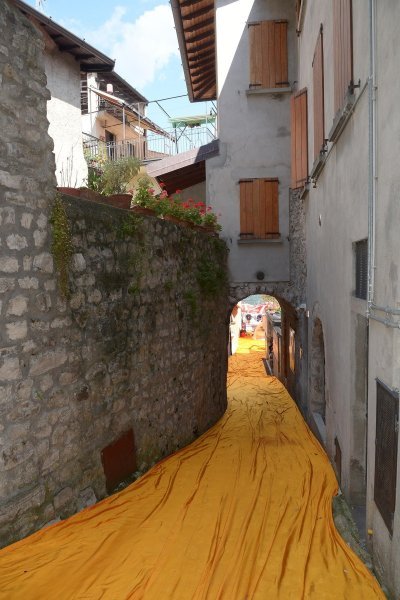 The Floating Piers, Iseo, Italija, 2016.