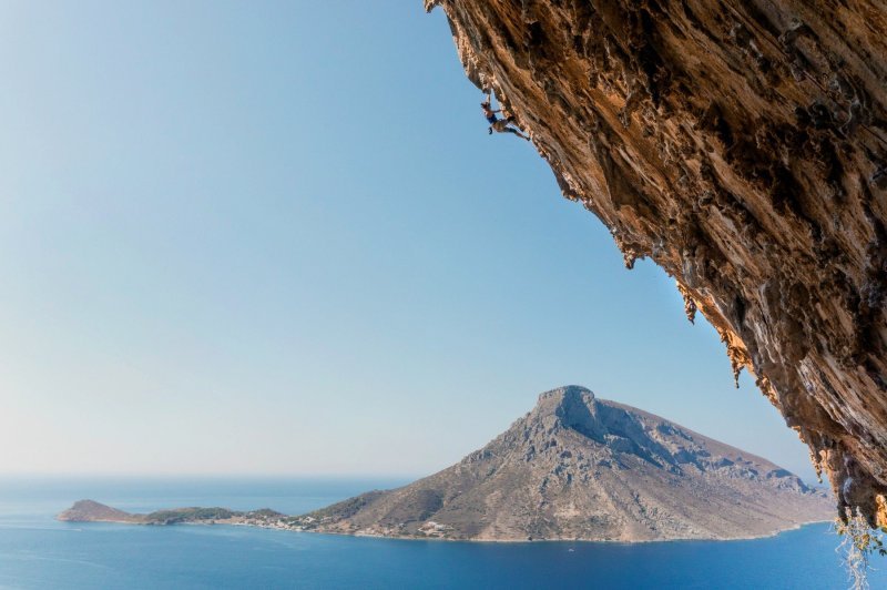 Alpinisti na otoku Kalymnosu