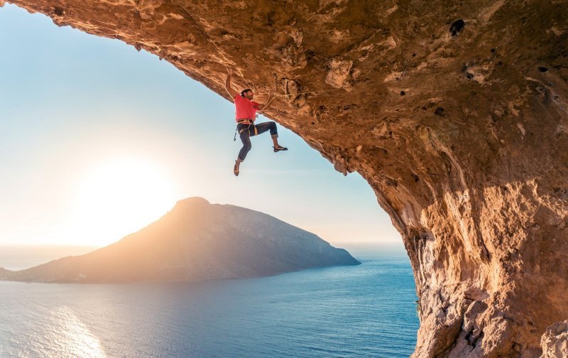 Alpinisti na otoku Kalymnosu