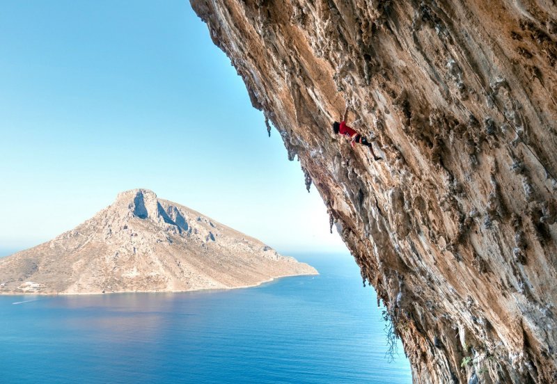 Alpinisti na otoku Kalymnosu