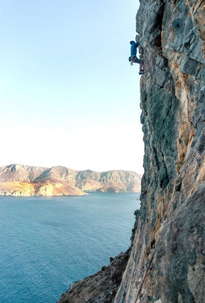 Alpinisti na otoku Kalymnosu