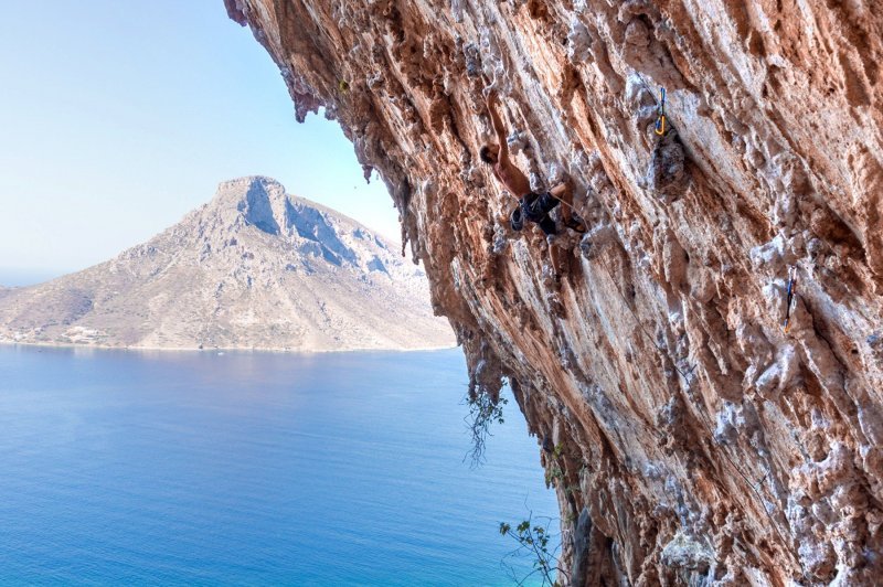 Alpinisti na otoku Kalymnosu