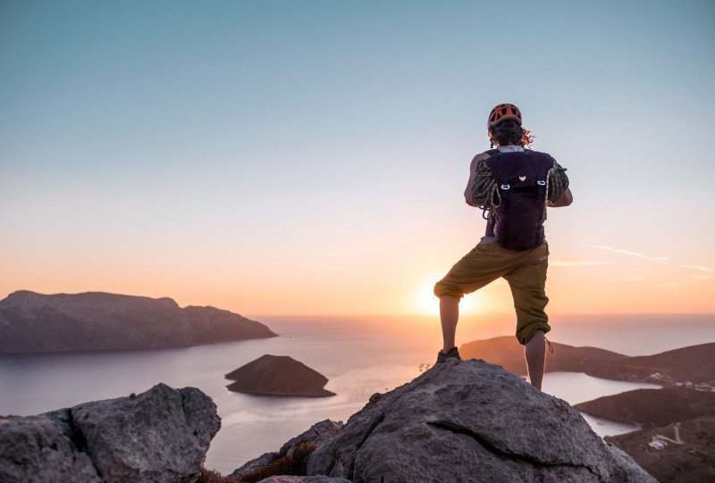 Alpinisti na otoku Kalymnosu