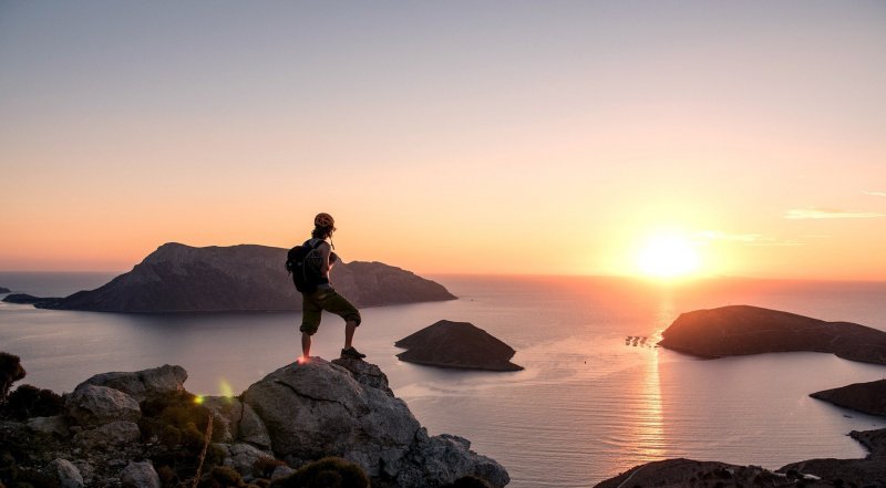 Alpinisti na otoku Kalymnosu