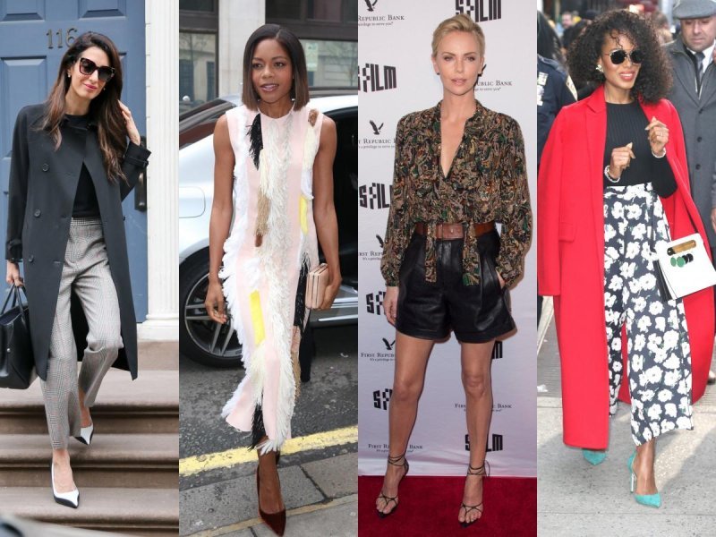 Amal Clooney, Naomie Harris, Charlize Theron, Kerry Washington