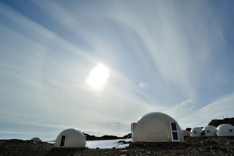 Hotel The White Desert na Antarktici