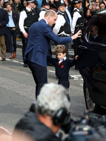 Prince William, princ George, princeza Charlotte