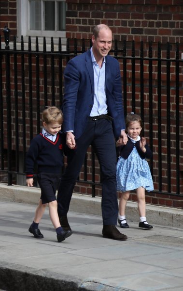 Prince William, princ George, princeza Charlotte