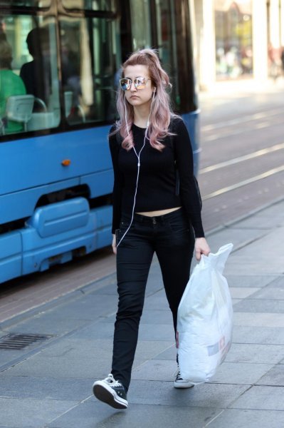 Atraktivna moda u centru Zagreba