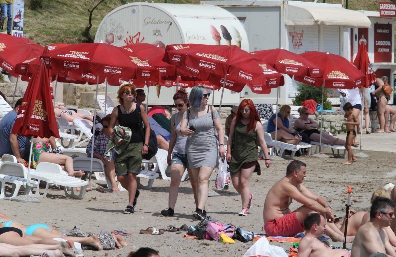 Ljetni ugođaj na splitskim plažama