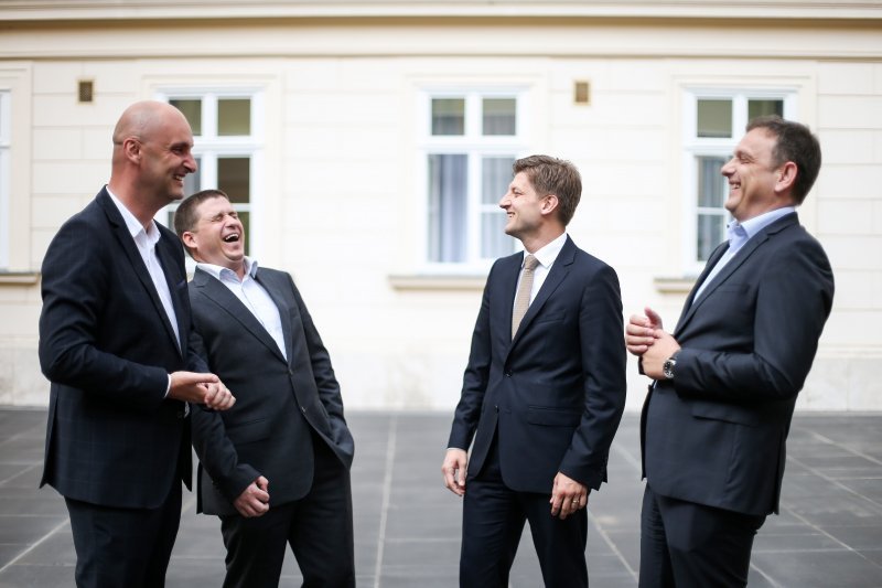 Tomislav Tolušić, Oleg Butković, Zdravko Marić i Anton Kliman