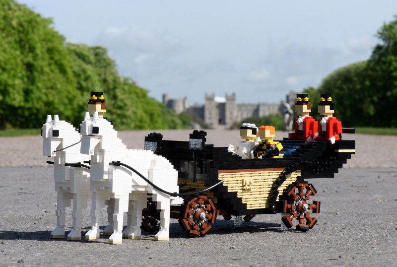 Kraljevsko vjenčanje od LEGO kockica