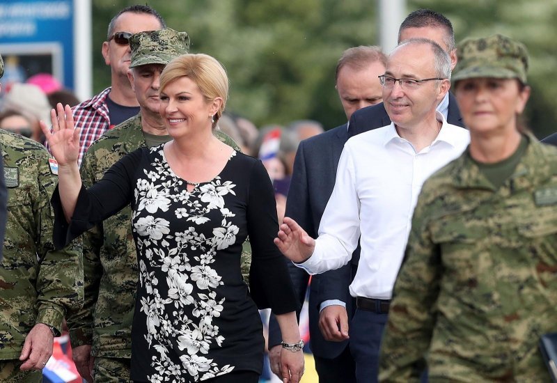 Kolinda Grabar Kitarović, Damir Krstičević