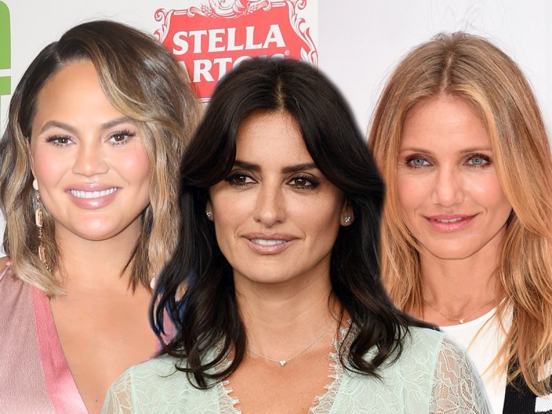 Chrissy teigen, Penelope Cruz, Cameron Diaz