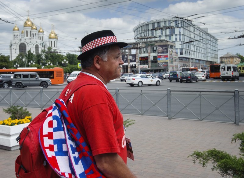 Hrvatski navijači u Kalinjingradu