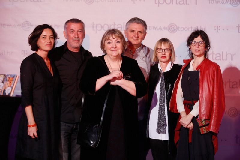 Ursula Burger, Ivica Buljan, Dubravka Ugrešić, Zoran Roško, Jadranka Pintarić i Katarina Luketić