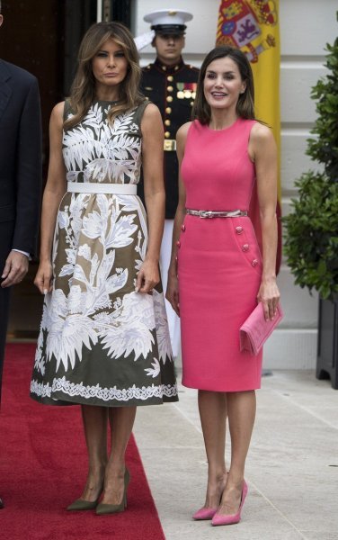 Kraljica Letizia i Melania Trump