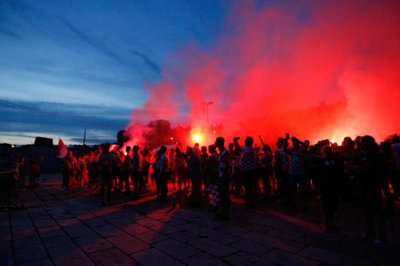 Navijačka atmosfera u Rijeci