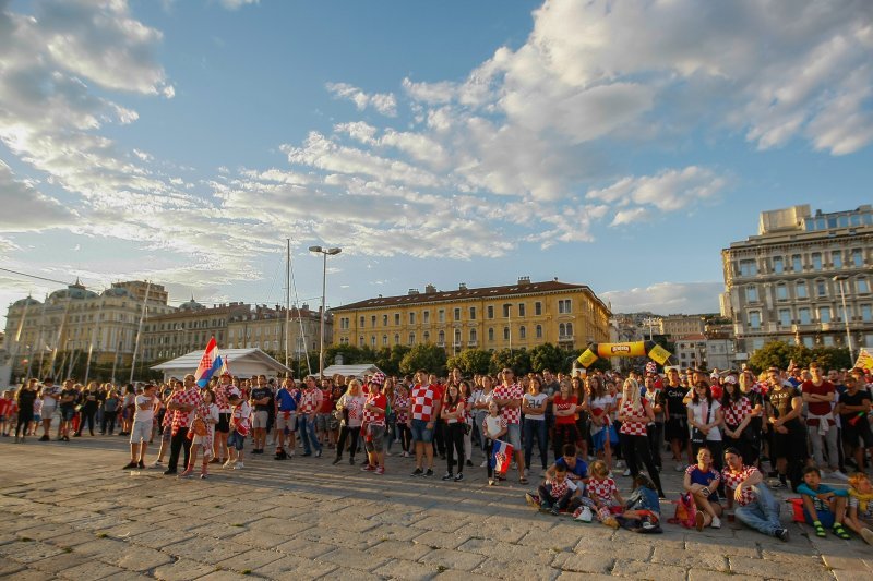 Navijači u Rijeci