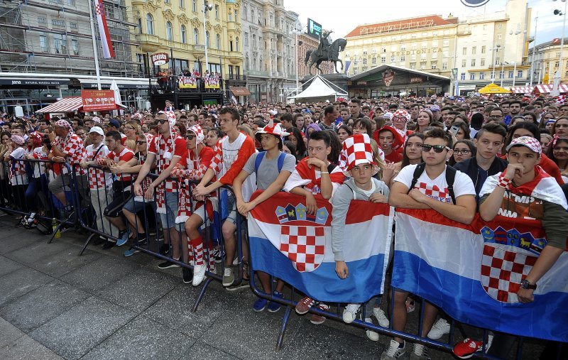 Navijači u Zagrebu