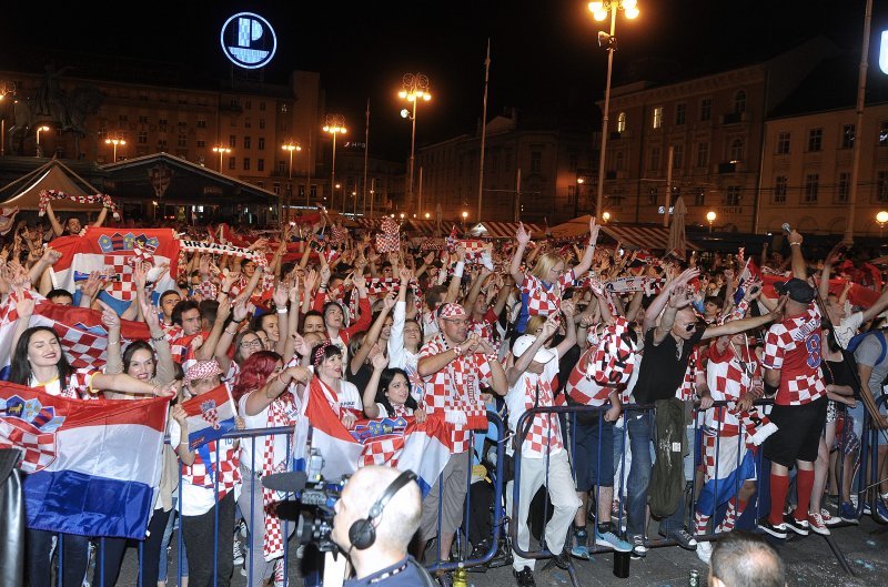 Navijači u Zagrebu