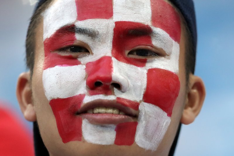 Hrvatska - Danska, navijači na stadionu