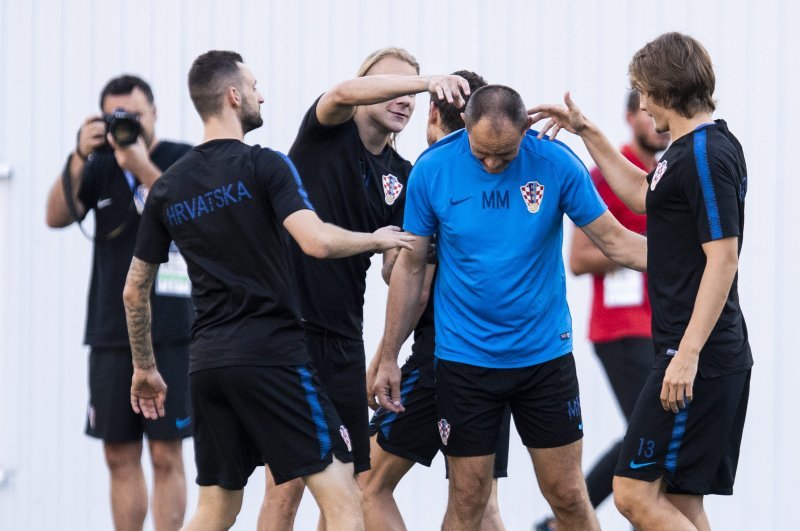 Zadnji trening uoči utakmice Rusija - Hrvatska