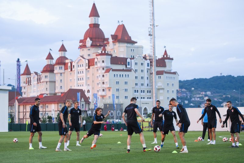 Zadnji trening uoči utakmice Rusija - Hrvatska