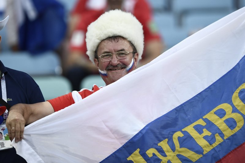 Navijači na stadionu u Sočiju