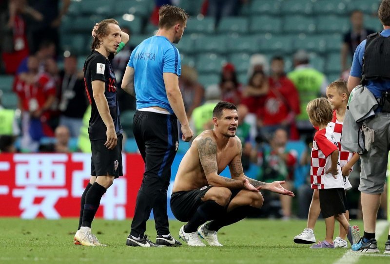 Luka Modrić i Dejan Lovren