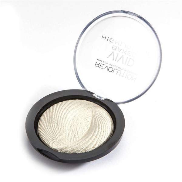 3. Revolution Vivid Baked Highlighter - Golden Lights