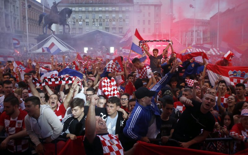 Navijačko ludilo u Zagrebu