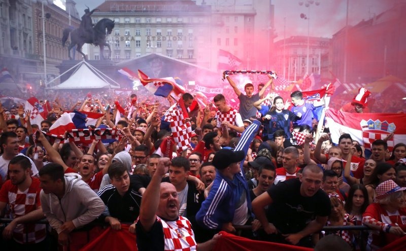 Navijačko ludilo u Zagrebu