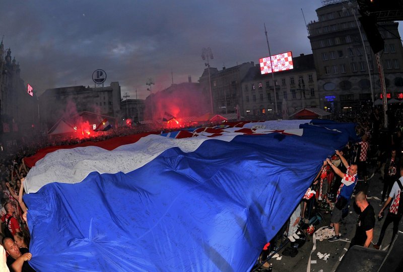 Navijačko ludilo u Zagrebu