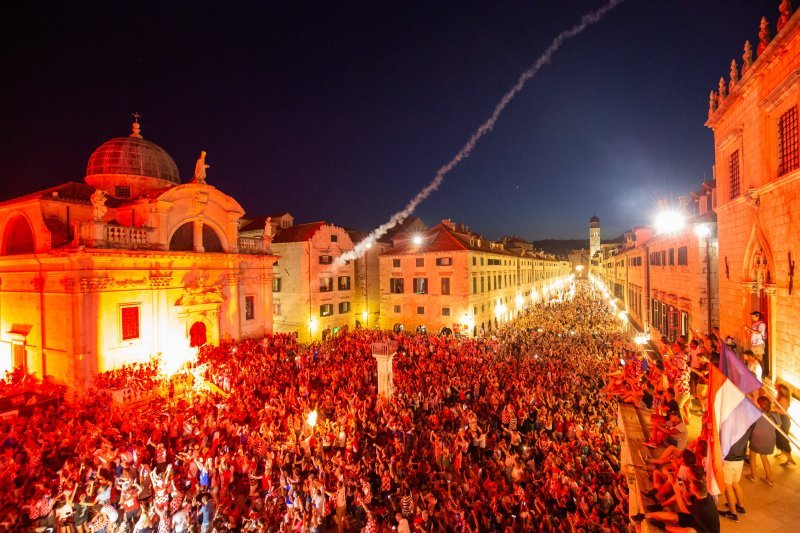 Navijači u Dubrovniku