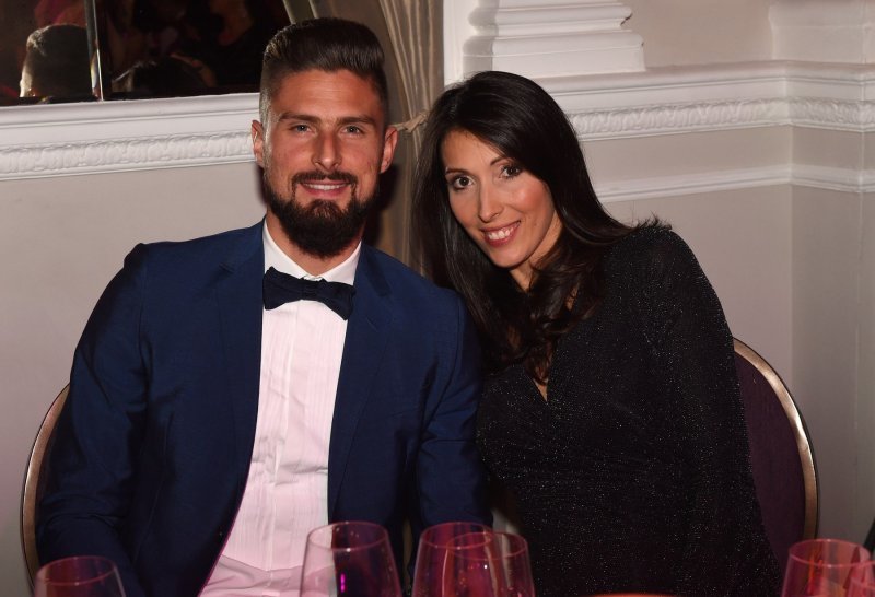 Jennifer i Oliver Giroud