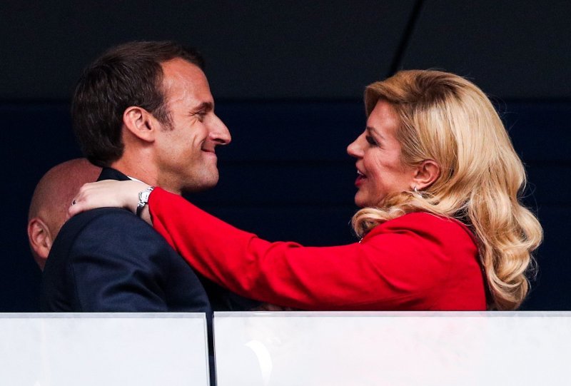 Emmanuel Macron i Kolinda Grabar Kitarović