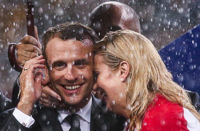 Emmanuel Macron i Kolinda Grabar Kitarović