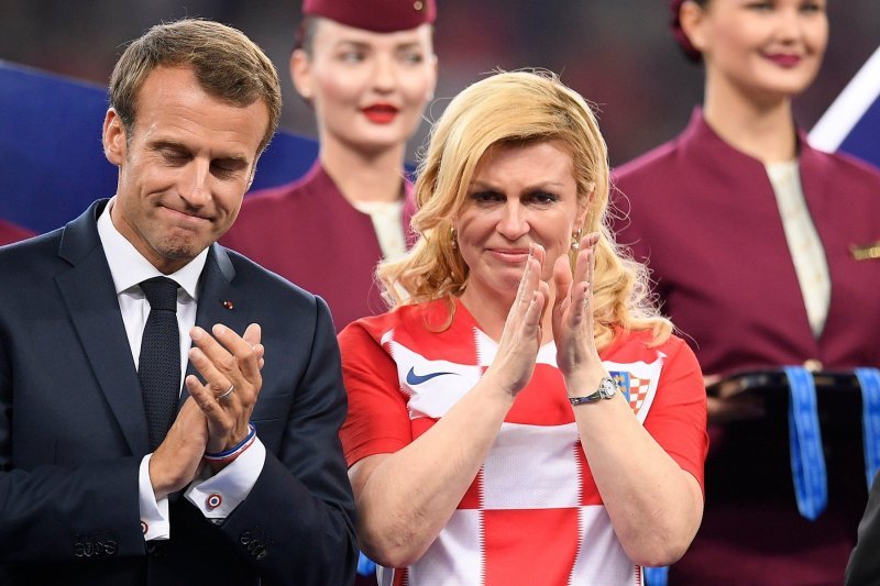 Emmanuel Macron i Kolinda Grabar Kitarović