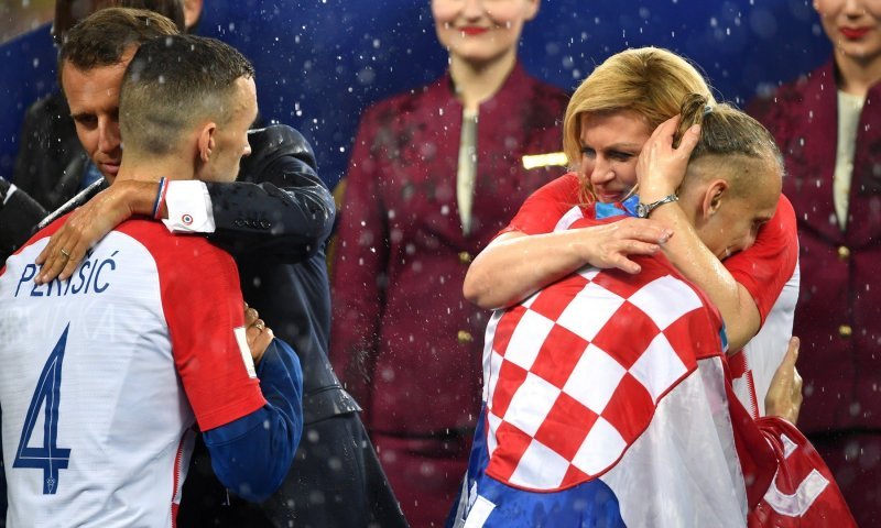 Kolinda Grabar Kitarović i Domagoj Vida